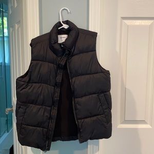 Boys Old Navy black vest